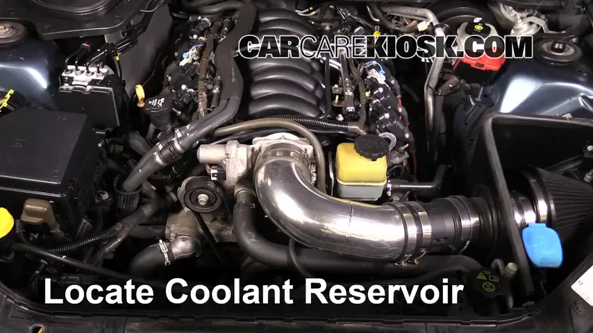 2009 Pontiac G8 GT 6.0L V8 Coolant (Antifreeze)